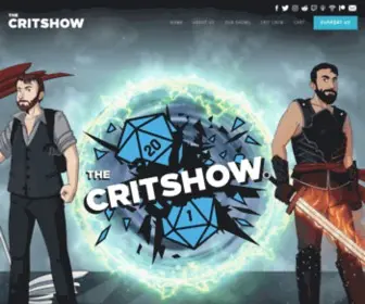 Thecritshowpodcast.com(The Critshow) Screenshot