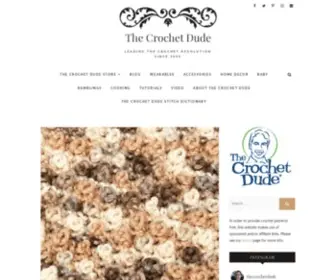 Thecrochetdude.com(Leading the crochet revolution since 2005) Screenshot