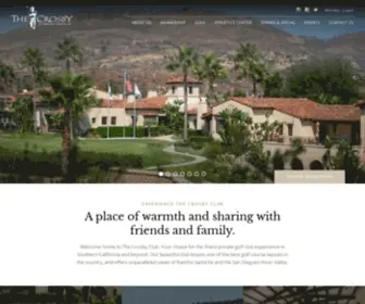 Thecrosbyclub.com(The Crosby Club) Screenshot