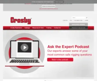 Thecrosbygroup.com(The Crosby Group) Screenshot