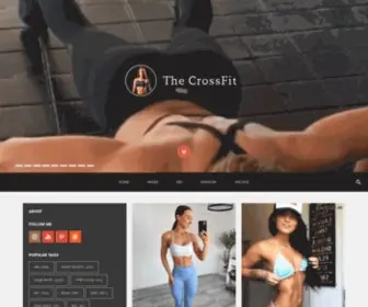 Thecrossfit.es(The CrossFit) Screenshot