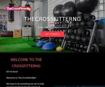 Thecrossfitterng.com(TheCrossFitterNg Gym) Screenshot