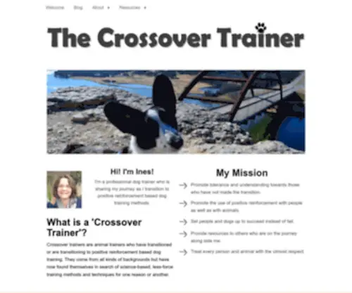 Thecrossovertrainer.com(The Crossover Trainer's Blog) Screenshot