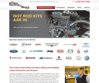 ThecruisecontrolStore.com(Aftermarket Cruise Control Kits) Screenshot
