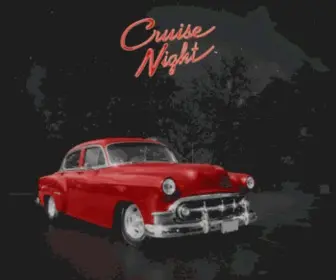 Thecruisenightpage.com(The Cruise Night Page) Screenshot