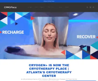 Thecryogenplus.com(Recovery & Wellness Center) Screenshot