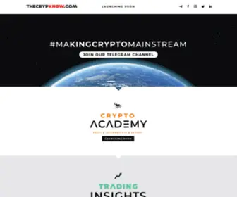 Thecrypknow.com(Making crypto mainstream) Screenshot