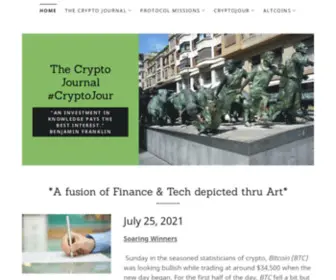 Thecryptojournal.today(The Crypto Journal) Screenshot