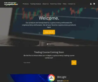 Thecryptotradingpost.com(The Crypto Trading Post) Screenshot