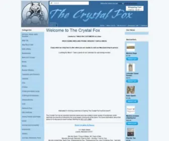 Thecrystalfox.com(The Crystal Fox) Screenshot