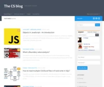 Thecsblog.com(The CS blog) Screenshot