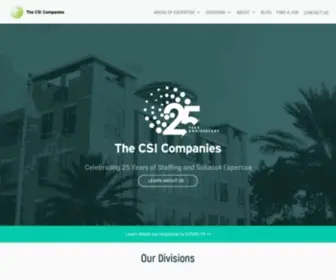 Thecsicompanies.com(The CSI Companies) Screenshot