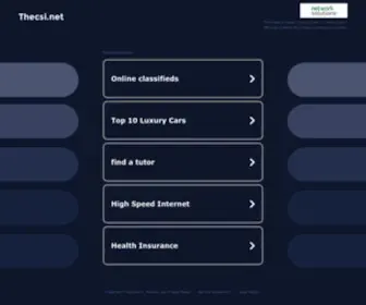 Thecsi.net(Thecsi) Screenshot