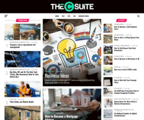 Thecsuite.co.uk(The C Suite) Screenshot