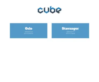 Thecube.no(The Cube) Screenshot