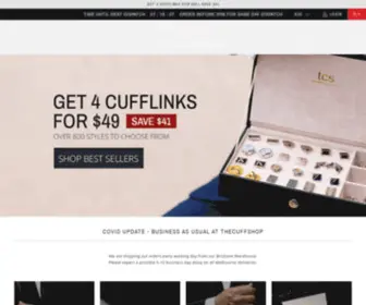 Thecuffshop.com.au(Cufflinks) Screenshot