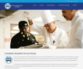 Theculinaryacademy.org(The Culinary Academy of Las Vegas) Screenshot