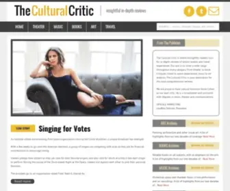 Theculturalcritic.com(The Cultural Critic) Screenshot