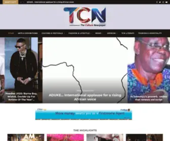 Theculturenewspaper.com(The Culture Newspaper) Screenshot