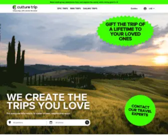 Theculturetrip.com(Read Travel Guides & Book Stays and Experiences) Screenshot