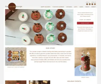 Thecupcakelounge.com(The Cupcake Lounge Inc) Screenshot