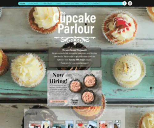 Thecupcakeparlour.com.au(Custom Cupcakes in Brisbane from The Cupcake Parlour in West End) Screenshot