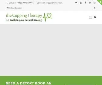 Thecuppingtherapy.com(Re-awaken your natural healing) Screenshot