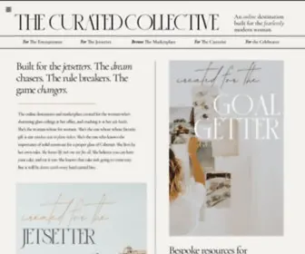 Thecuratedcollectiveco.com(The Curated Collective) Screenshot
