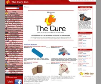 Thecuresafety.com(First aid) Screenshot