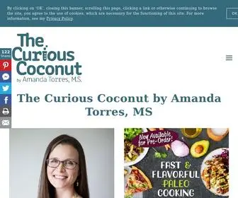 Thecuriouscoconut.com(The Curious Coconut) Screenshot