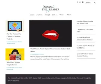 Thecuriousreader.in(The Curious Reader) Screenshot