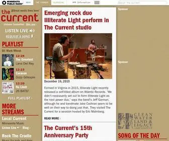 Thecurrent.org(The Current) Screenshot