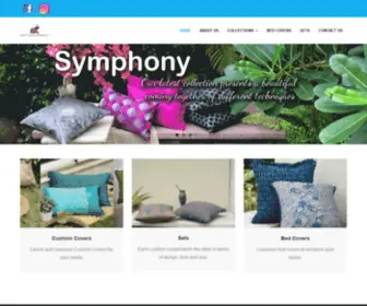 Thecushionproject.com(Create an Ecommerce Website and Sell Online) Screenshot