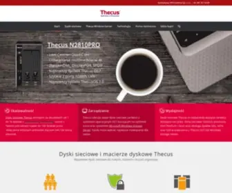 Thecus.pl(Dyski sieciowe Thecus) Screenshot