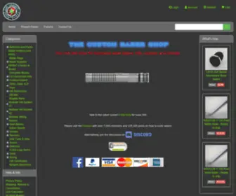 Thecustomsabershop.com(The Custom Saber Shop) Screenshot