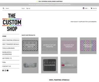 Thecustomshopp.com(THE CUSTOM SHOP) Screenshot