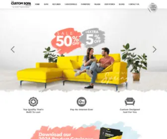 Thecustomsofacentre.com.au(Sofa Heaven) Screenshot