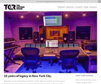 Thecuttingroom.com(THE CUTTING ROOM STUDIOS) Screenshot