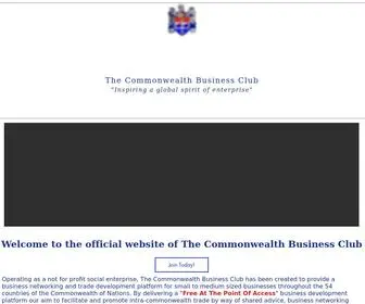 Thecwbc.com(The Commonwealth Business Club) Screenshot