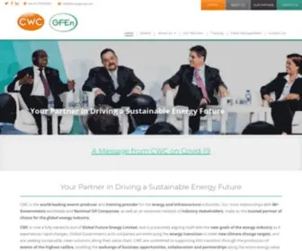 ThecwcGroup.com(A brand of Global Future Energy (GFEn)) Screenshot