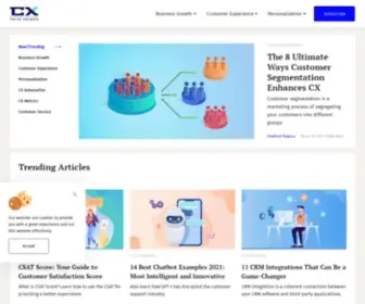 ThecXinsights.com(Customer Experience for Business) Screenshot