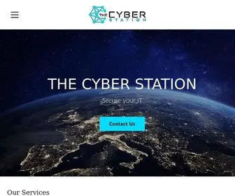 Thecyberstation.co.uk(The Cyber Station) Screenshot