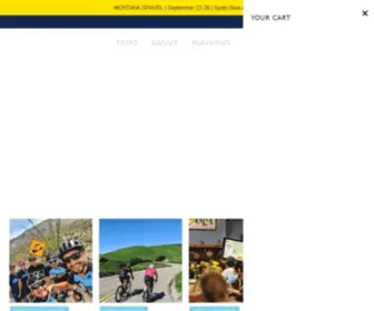 Thecyclinghouse.com(Bicycle Tours) Screenshot