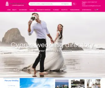 Thecyprusweddings.com(Cyprus Weddings) Screenshot