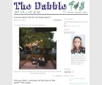 Thedabble.com(Thedabble) Screenshot