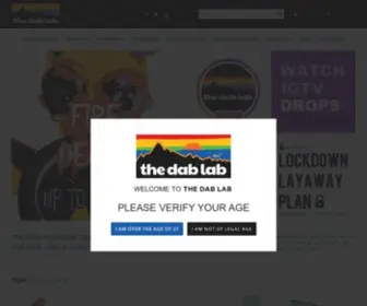 Thedablab.com(The Dab Lab) Screenshot
