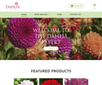 Thedahliaexpert.com(Dahlia Flower Farm) Screenshot