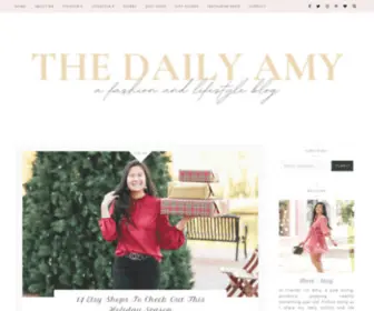 Thedailyamy.com(The Daily Amy) Screenshot