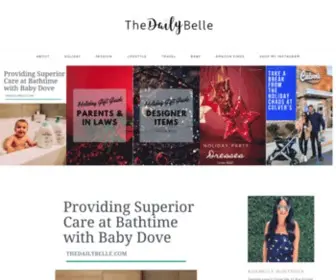 Thedailybelle.com(The Daily Belle) Screenshot