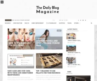 Thedailyblogmagazine.com(Looking for some top guest blogging sites then The Daily Blog Magazine) Screenshot